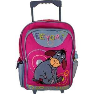    Eeyore Large Rolling Luggage Backpack (AZ2321): Toys & Games