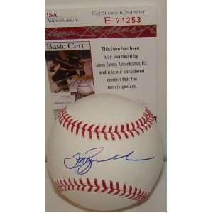  Jeff Bagwell Autographed Ball   JSA ASTROS Sports 