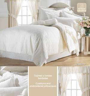 Bordare Embroidered Comforter Sheets Bedding Set Queen  