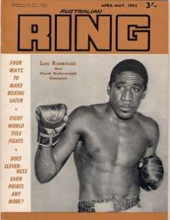 1963 Complete year Australian Ring boxing Magazine  