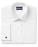    Club Room Dress Shirt Pinpoint French Cuff  