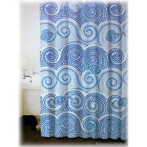   New Greek Mosaic Bathroom Bath Fabric Shower Curtain