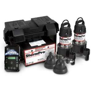 STORMPRO 33ACi Deluxe Battery Backup System with battery