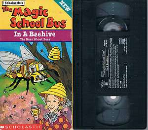 The Magic School Bus In A Beehive VHS Buzz About Bees 085365813830 