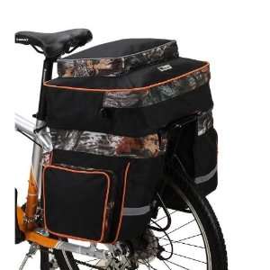 45l bicycle bag bike rear seat bag cycling pannier  Sports 