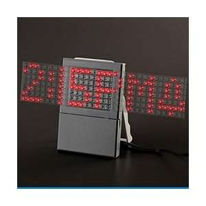    Anelace Marquee Messager Portable Binary Alarm Clock Toys & Games