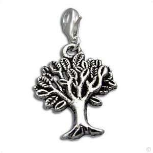  Charms pendant   silver Arbor Vitae   Tree #8379, bracelet Charm 
