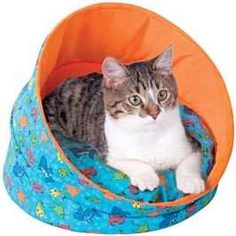 Kitty Cave Cat Bed JEFFERS PET 17W x 12 H  