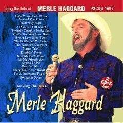 POCKET SONGS #1607 KARAOKE CDG   Merle Haggard (2 Discs  