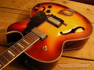 Vintage 1969 Guild CE 100 Archtop Jazz Guitar Cherry Sunburst w HSC 