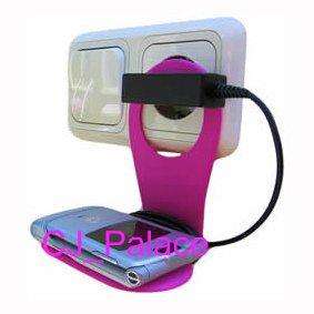 AC Wall Charger Holder Hang Cell phone,iPhone,iPod,  