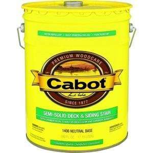   008 Cabot Semi Solid Oil Based Deck And Siding Stain