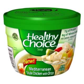 Healthy Choice Mediterranean Style Chicken with Orzo Soup 14 ozOpens 
