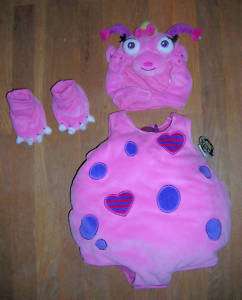 CHILDRENS PLACE PINK MONSTER HALLOWEEN COSTUME 0 6MO  