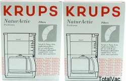 Krups Coffee Maker Water Filters   4 Pack  