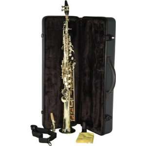  Laurel Soprano Saxophone with Case Musical Instruments