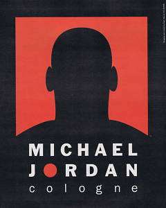 1996 Michael Jordan Cologne Bijan Design Print Ad  
