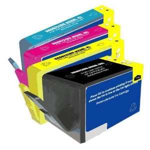  HP 920XL Four Pack Black & Colors INK Cartridge Set (Black 