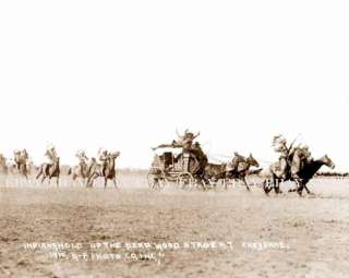 1917 Deadwood Stagecoach Stage Coach Cheyenne Wy Photo  