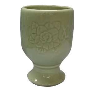  Chinese celadon vase / pot / planter   hand glazed porcelain 