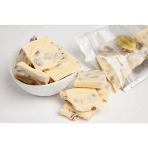 White Chocolate Almond Bark (1 Pound Bag):  Grocery 