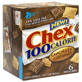 Chex 100 Calorie Snack Mix, Cocolate Caramel, 4.44 Ounce Packages 