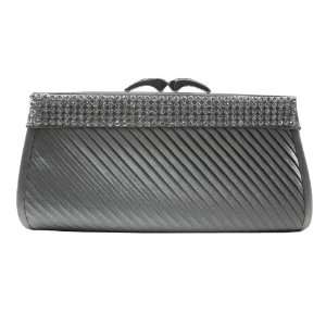   Sophisticated Clutch Evening Purse with Rhinestones 