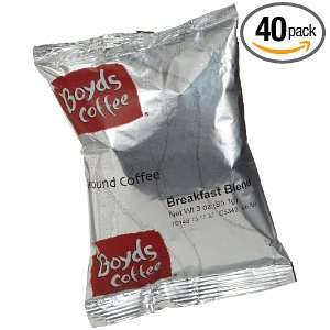   Blend, Ground Medium Roast Coffee, 3 Ounce Portion Packs (Pack of 40