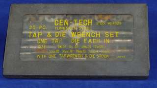   Tungsten Steel Tap & Die Wrench Set 4320 Tapwrench & Die Stock  
