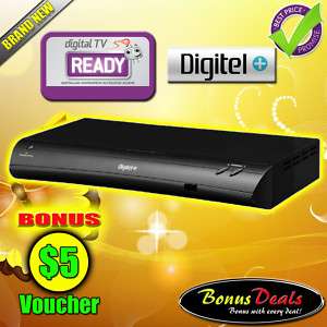 NEW* DIGITEL SD Digital TV Set Top Box SD1000 + BONUS  