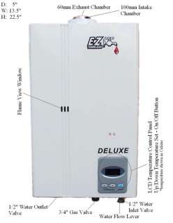 lpg gas tankless water heater direct vent propane  