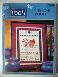 is for Pooh Disney piglet tigger cross stitch pattern  