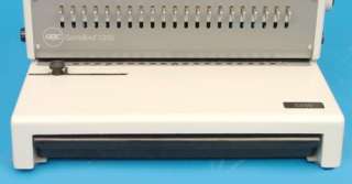 GBC CombBind C250 Manual Document Report Binder Comb Binding Machine