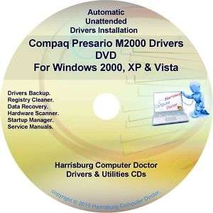 Compaq Presario M2000 Drivers Restore HP Disc CD/DVD  