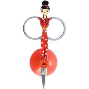  Red Glamour Girl Cuticle Manicure Scissors Beauty