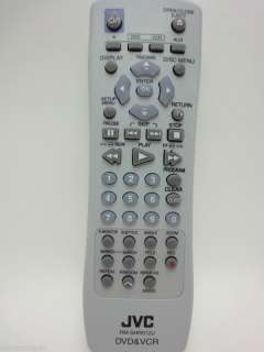JVC DVD & VCR Remote Control RM SHR012U **USED**  