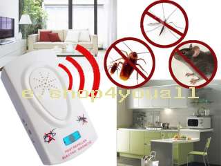 Electronic Ultrasonic Pest Mosquito Rodent Repeller Rat  