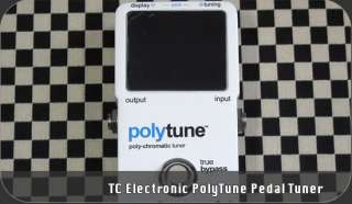 TC Electronic PolyTune Polychromatic Tuner Pedal   FREE Shipping 