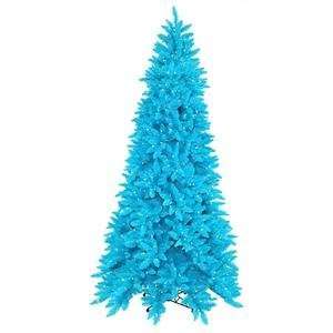  Sky Blue Ashley Spruce 90 Artificial Christmas Tree: Home 