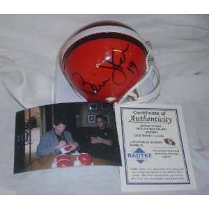 Bernie Kosar Cleveland Browns Autographed Mini Helmet
