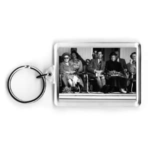 Prince Charles, Princess Diana and The Queen Mum   Acrylic Keyring 