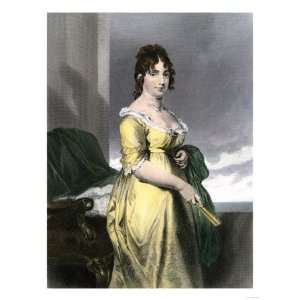 Dolley Madison, Wife of President James Madison Premium Poster Print 