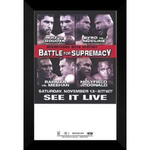  Evander Holyfield vs. Donald 27x40 FRAMED Boxing Poster 