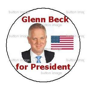 GLENN BECK For PRESIDENT Pinback Button 1.25 Pin