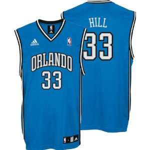 Grant Hill Youth Jersey adidas Blue Replica #33 Orlando Magic Jersey