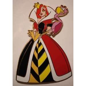  Disney Trading Pin Jessica Rabbit As Queen of Hearts LE 