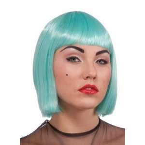  Lets Party By Lady Gaga Turquoise Wig (Adult) Everything 