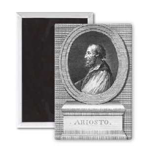  Portrait of Ludovico Ariosto (engraving)   3x2 inch 