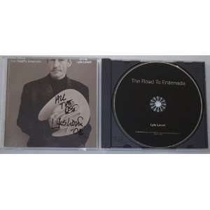 Lyle Lovett The Raod to Ensenada Hand Signed Authentic Autographed Cd 