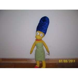 Simpsons Marge 20 inch Plush Doll With Hair Ornaments That Light Up